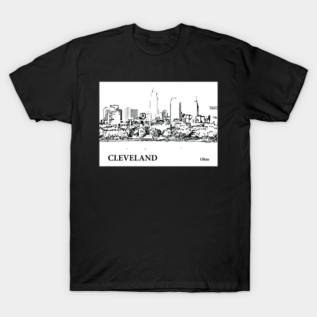 Cleveland - Ohio T-Shirt by Lakeric